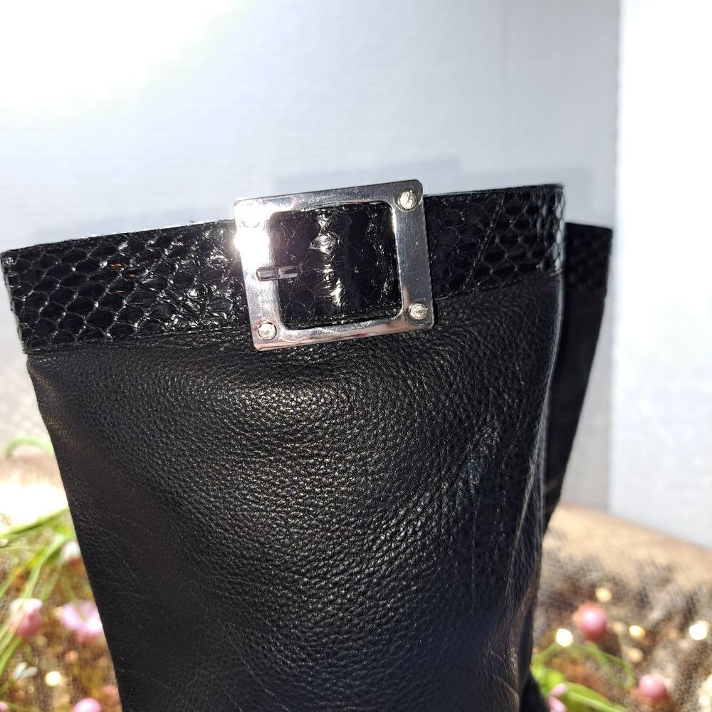 NWOB Rachel Zoe Snake Skin Nappa Leather Boot - Picture 11 of 15